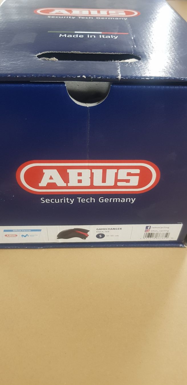Abus Caschi: Abus Gamechanger Black red Gr S 51-55cm – Nuovo e nell'imballaggio originale da Eschenbach LU venduto da OnPh21 4
