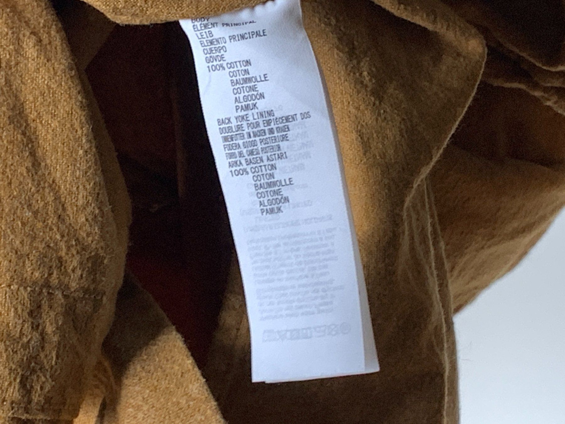 Muji Camicie: Muji Button-Down Hemd, Senfgelb, Grösse S – Usato da Zürich venduto da lor_s6l8 7
