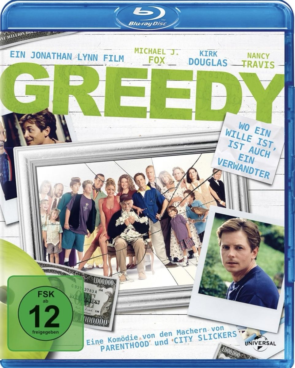 Alle DVDs: Greedy (1994)  Selten ! – Neu (gemäss Beschreibung) aus Waldenburg von Gonzo8