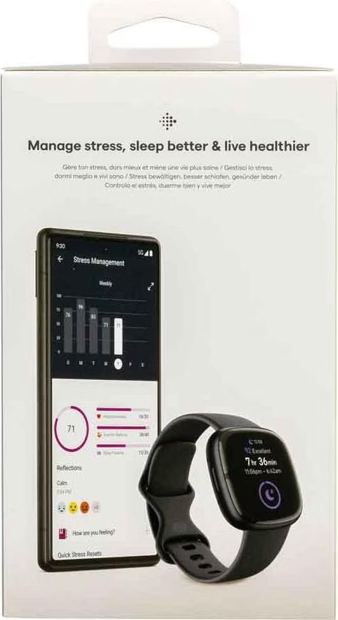 Fitbit Smartwatch: Fitbit Sense 2 Smartwatch Shadow Grey/Graphite NEU und OVP – Nuovo e nell'imballaggio originale da Endingen venduto da Dave0885 5