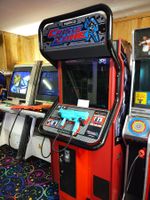 Namco Crisis Zone Retro Arcade Spielautomat Geil Selten