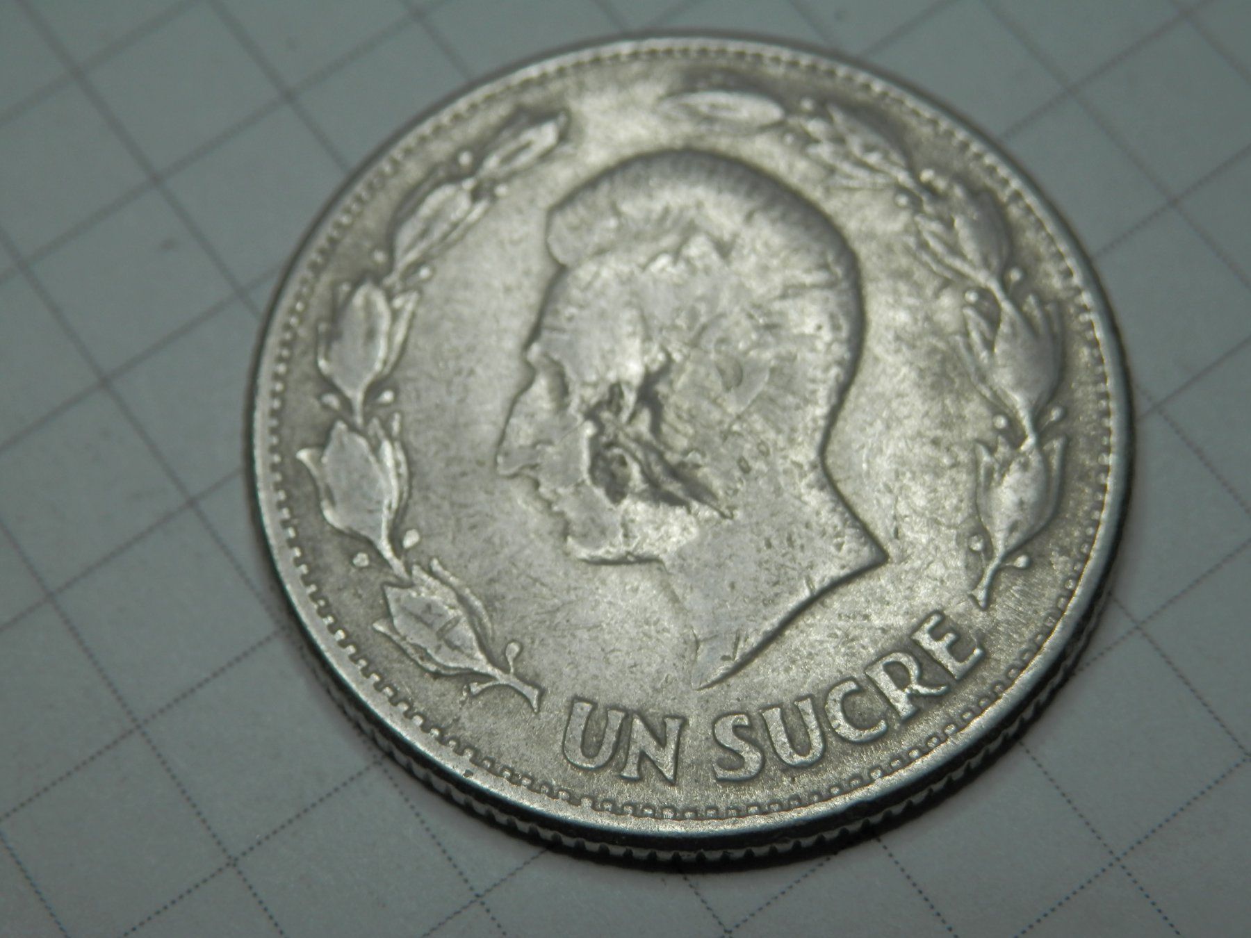 Tutti le monete: Ecuador  1 Sucre, 1946 – Usato da Weiach venduto da weiach81 1