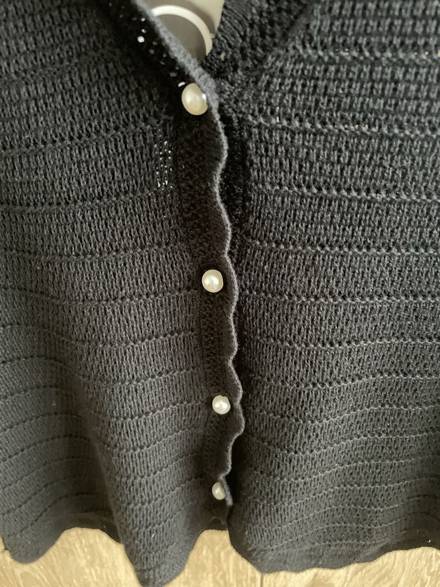 Top:  Strickweste schwarz Grösse M neu – Usato da Oberwil BL venduto da Petermib 3