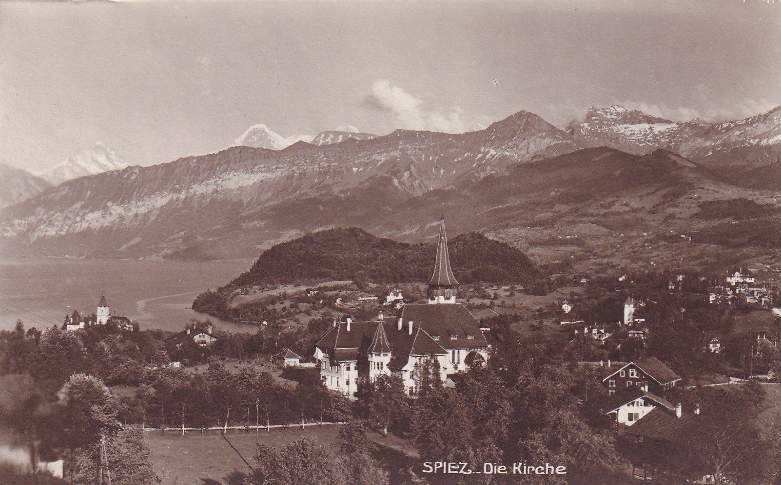 Cartoline postali: Spiez Die Kirche – Usato da Cormoret venduto da Pascalll2001
