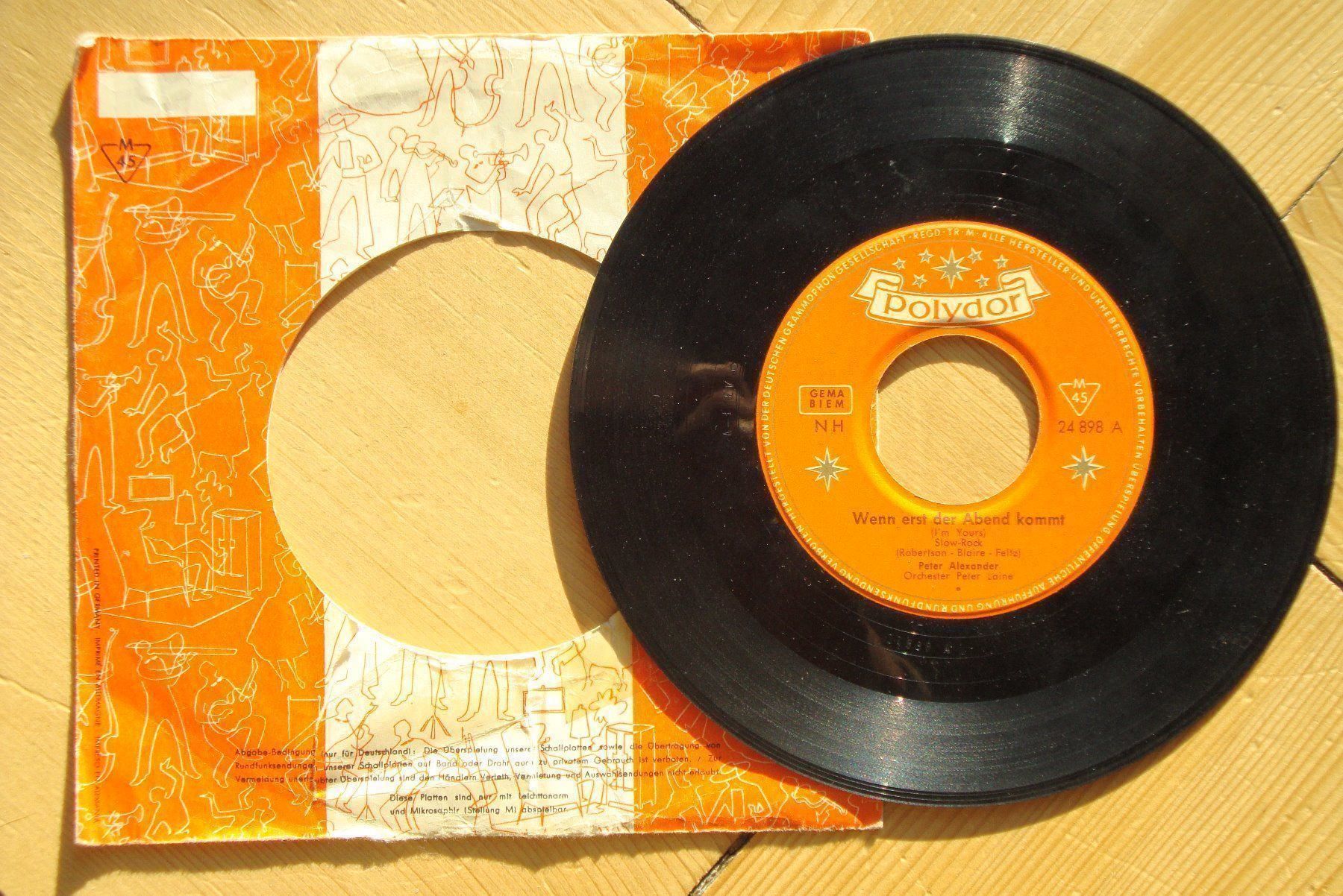 Vinyles: PETER ALEXANDER -WENN ERST DER ABEND KOM – D'occasion à Bern par Uli_10_11