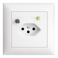 UP Steckdose FI 30mA EDIZIO.liv SNAPFIX® 1×T13 weiss, Feller