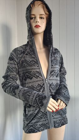 BILLABONG Fleecejacke y2k Vintage Fleece Jacke S 36 Hoodie
