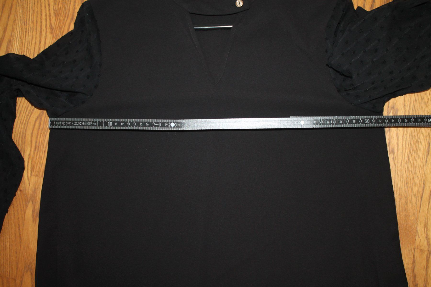 Shein Camicette: Edle Bluse mit transparenten Ärmeln und coolem Schnitt – Nuovo (secondo la descrizione) da Hüttwilen venduto da pinti55 7