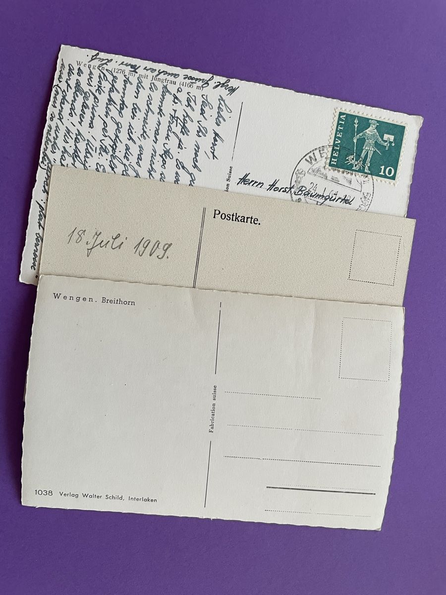 Cartoline postali: AK von Wengen – Usato da Rümlang venduto da Kartenpost1 1