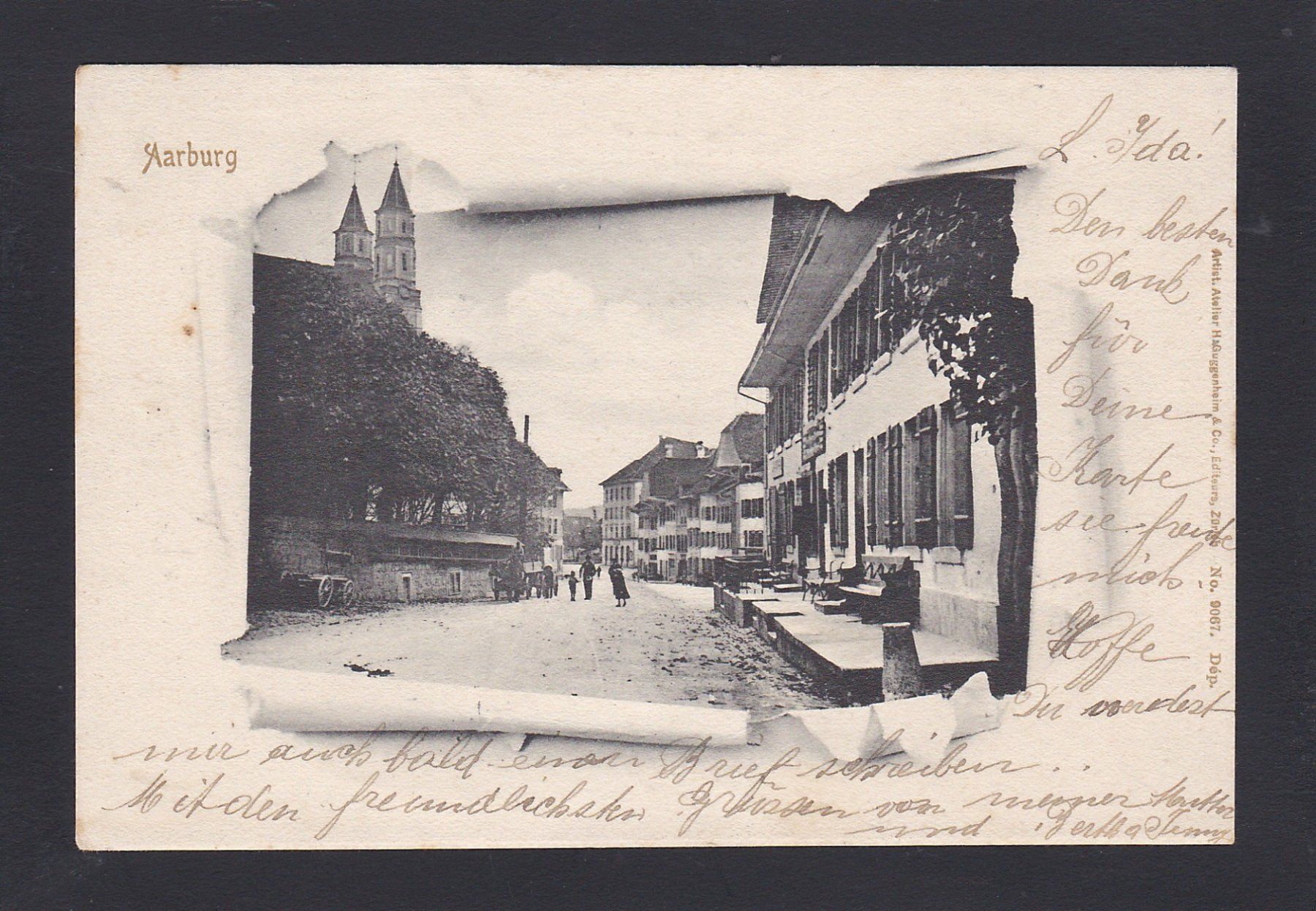 Ansichtskarten: AARBURG, 1905 – Gebraucht aus Reiden von cinfis