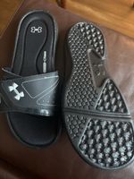 Under Armour Badeschlappe, Schwarz, Grösse 42, Neuwertig