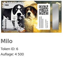Swiss Crypto Stamp 3.0 ID 6 "Milo" mit NFT