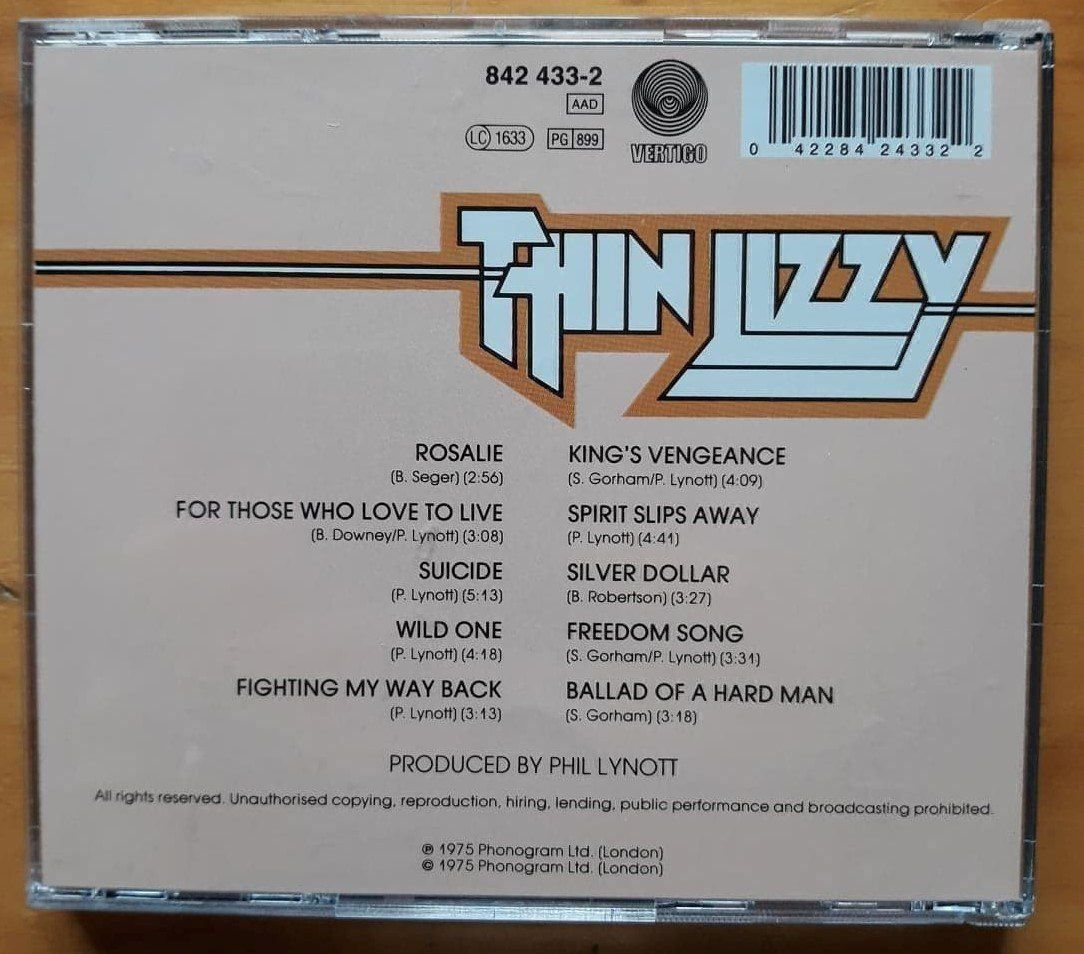 CDs: THIN LIZZY - Fighting - cd 1990 – Gebraucht aus Le Locle von PereiraHugo 1