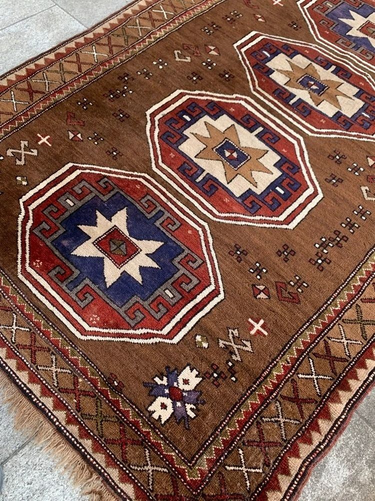 Tappeti: Antiker Kars Kazak Orientteppich, handgeknüpft – Usato da Bern venduto da Yunkom 3