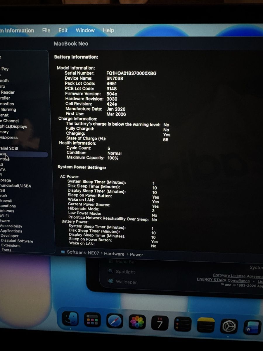 Apple Portables: MacBook Neo – Neuf (Voir description) à Rüschlikon par YM8803 3