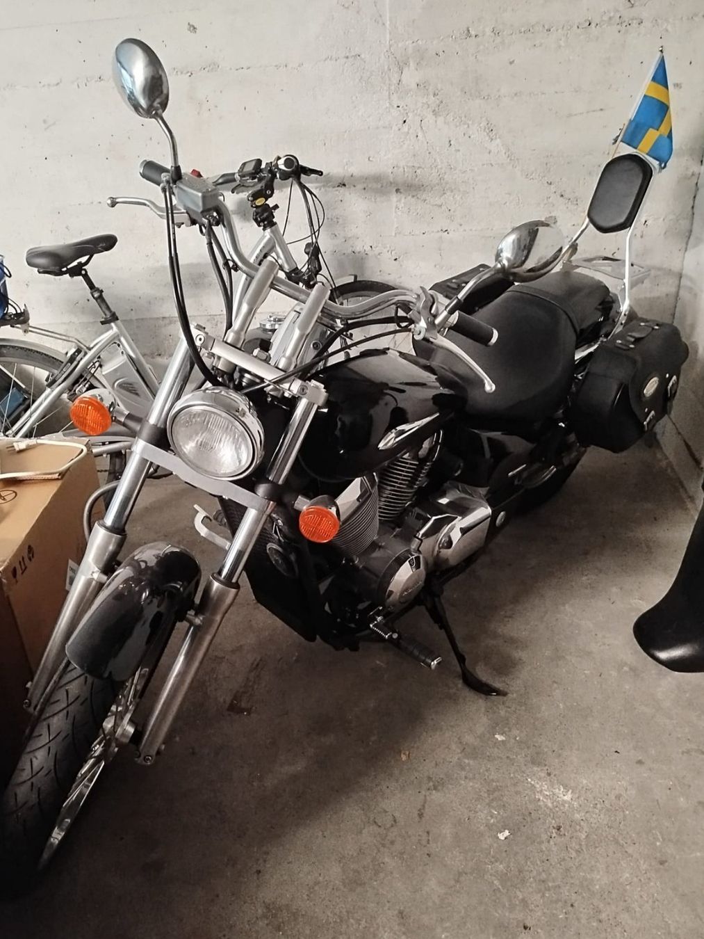Honda Chopper: Honda Shadow Spirit VT750 C2 – Usato da Luzern venduto da noemue 3