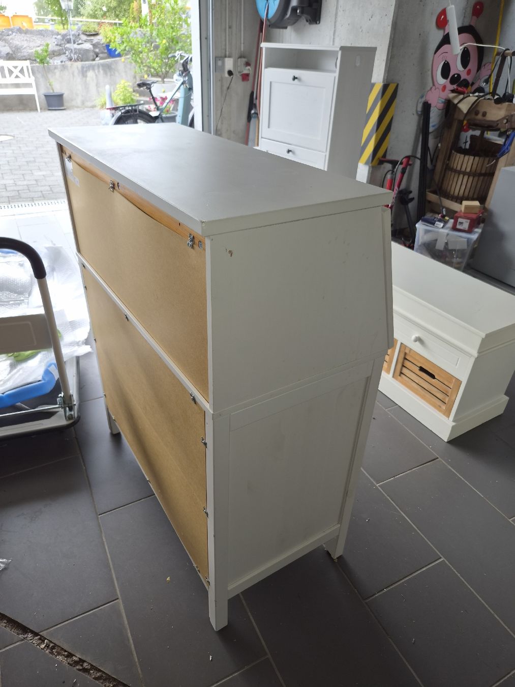 Cassettiere: Sekretär weiss ca. 89x46x108 cm  – Usato da Dürrenäsch venduto da Uliu 2