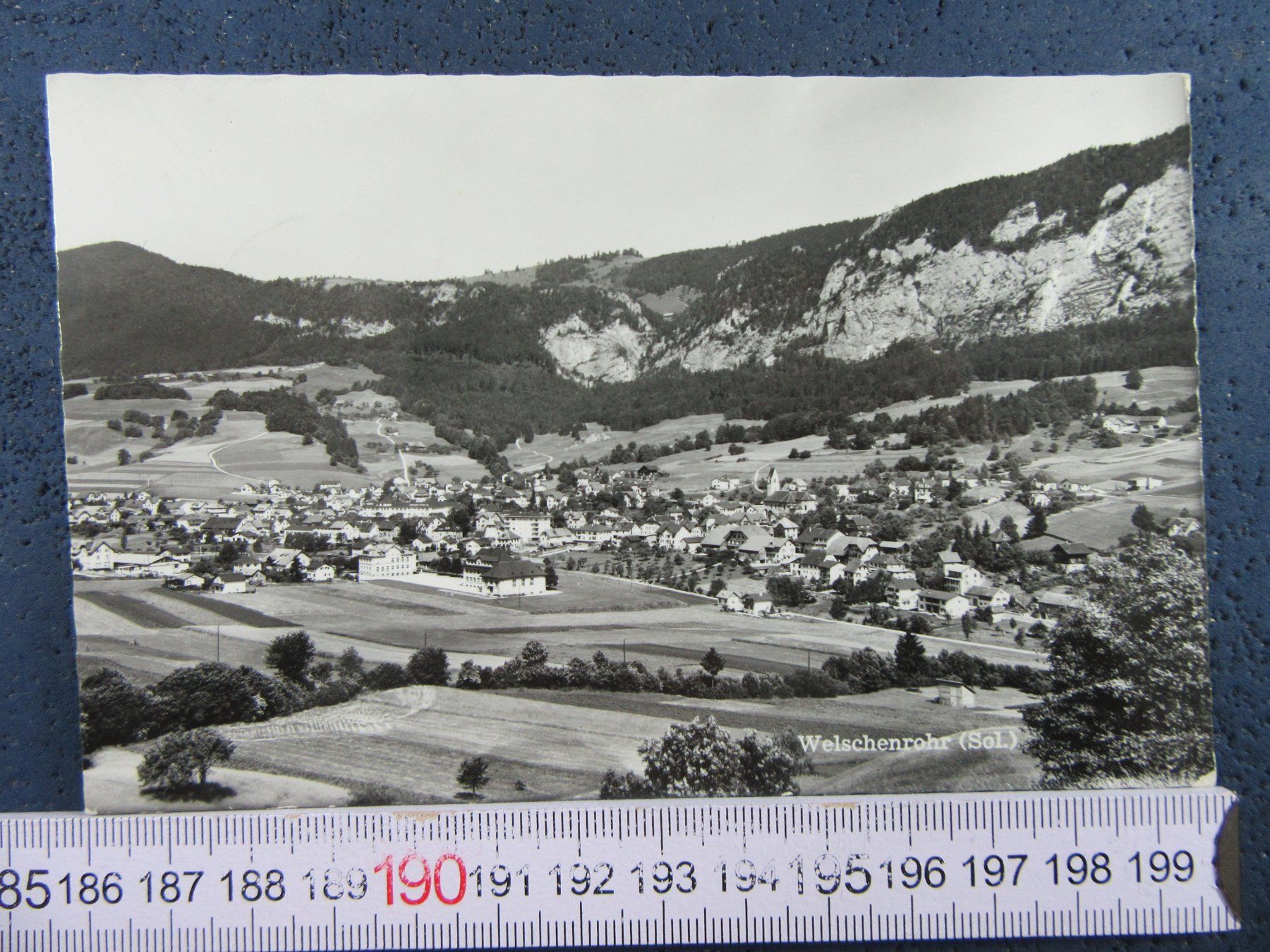 Cartoline postali: WELSCHENROHR SO AK 1961 LUFTBILD – Usato da Ettingen venduto da Hausi4711