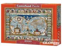 Castorland 200 733 Map of the world 2000