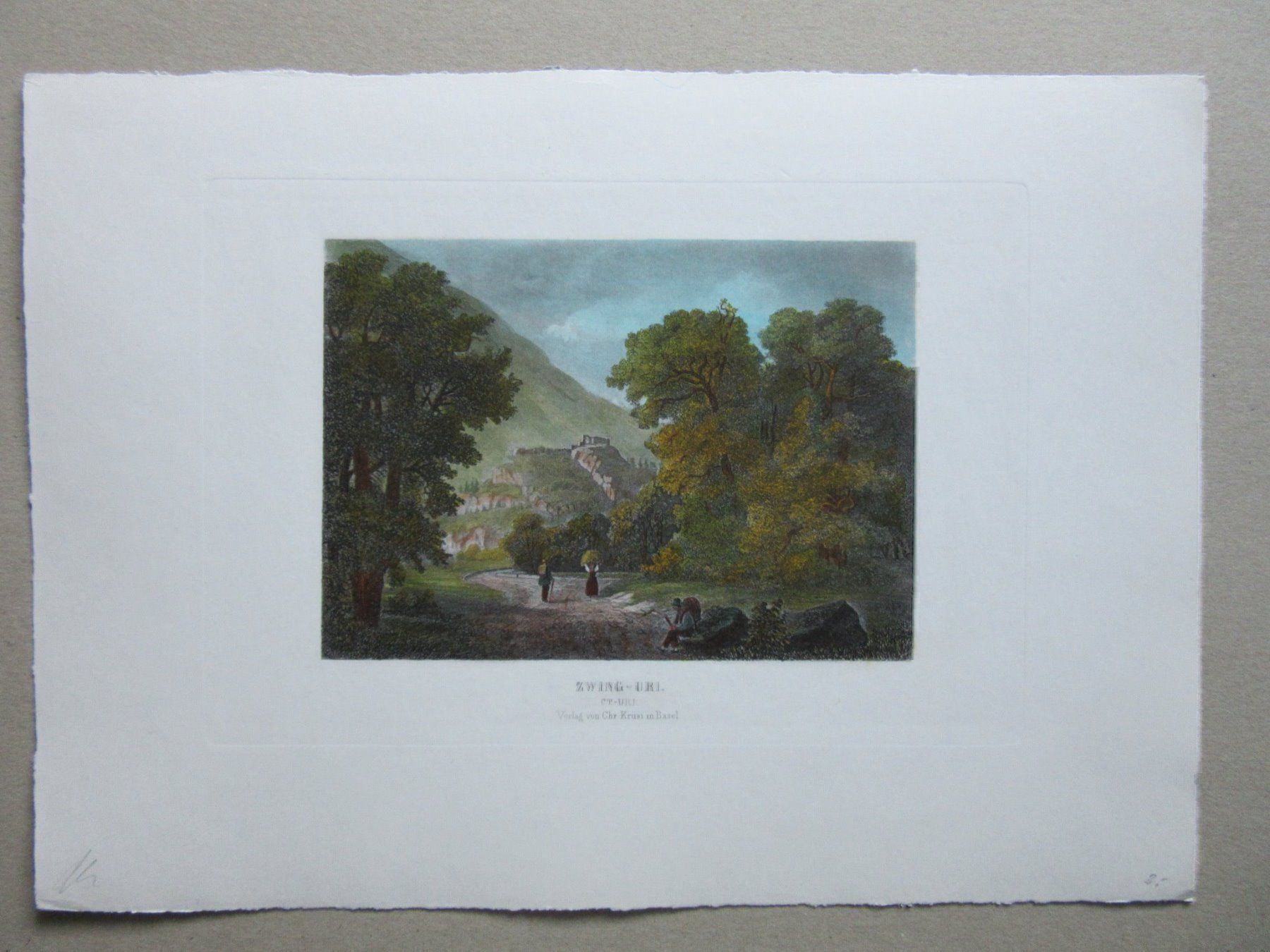 Incisioni: ZWING URI STAHLSTICH  //  ref.555 – Usato da Gersau venduto da grafik-kunst 2