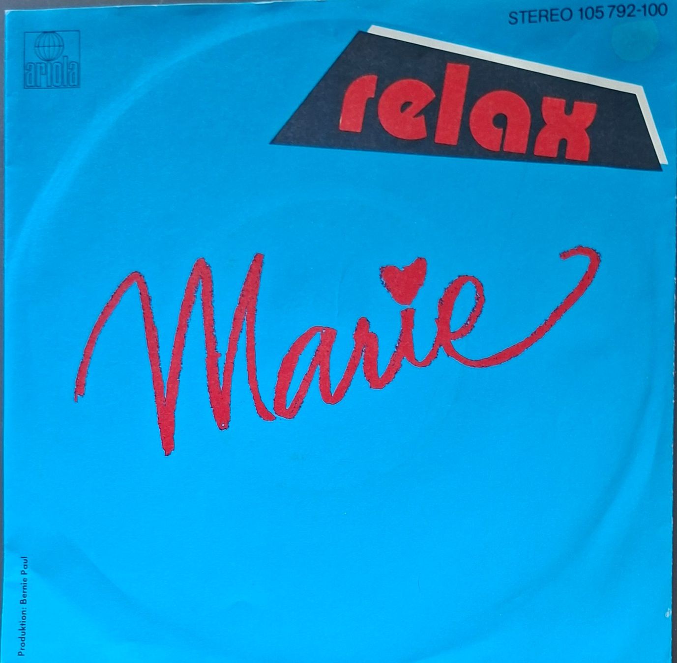 Vinyles: Vinyl Single Relax - Marie – D'occasion à Langenthal par Modo39