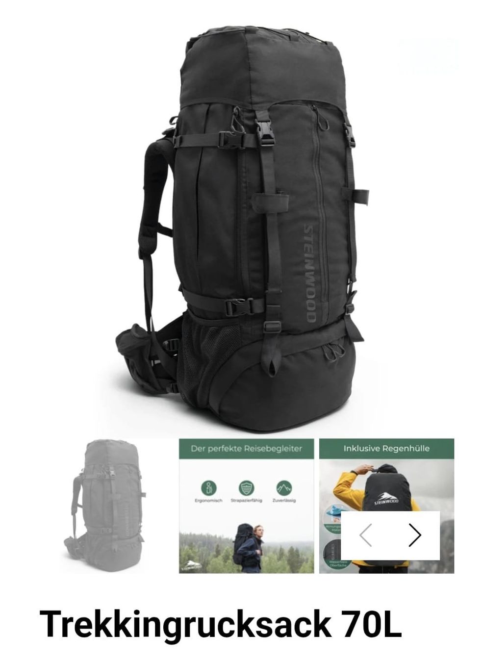 Rucksäcke: Trekkingrucksack 70liter – Gebraucht aus Buttisholz von Iris_ 3