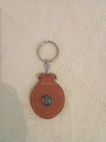 Schlüsselanhänger ALFA ROMEO, Leder, ca. 10 cm