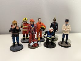 Lot 7 figurines pompiers