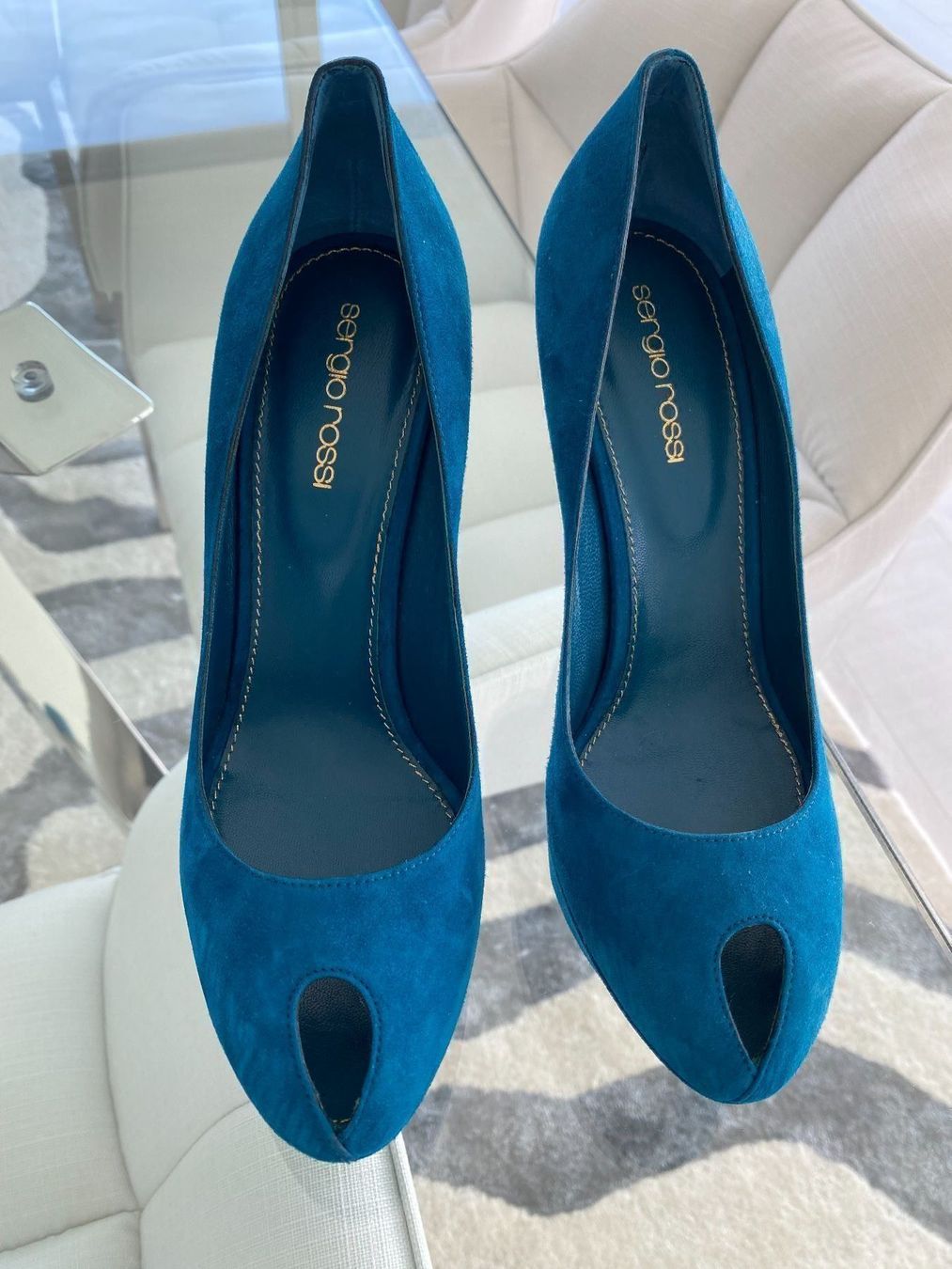 Sergio Rossi Scarpe da donna: SERGIO ROSSI HIGH HEELS OPEN TOE – Nuovo (secondo la descrizione) da RICHTERSWIL venduto da mftjt63 2