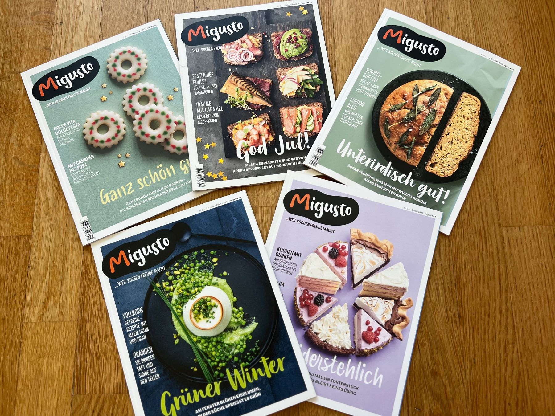 Libri: 5x Migusto Zeitschriften – Usato da Glattpark(Opfikon) venduto da ste_n99y