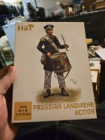 HaT Preussen Landwehr Action, 1/72 Scale, Neu & OVP! (x)