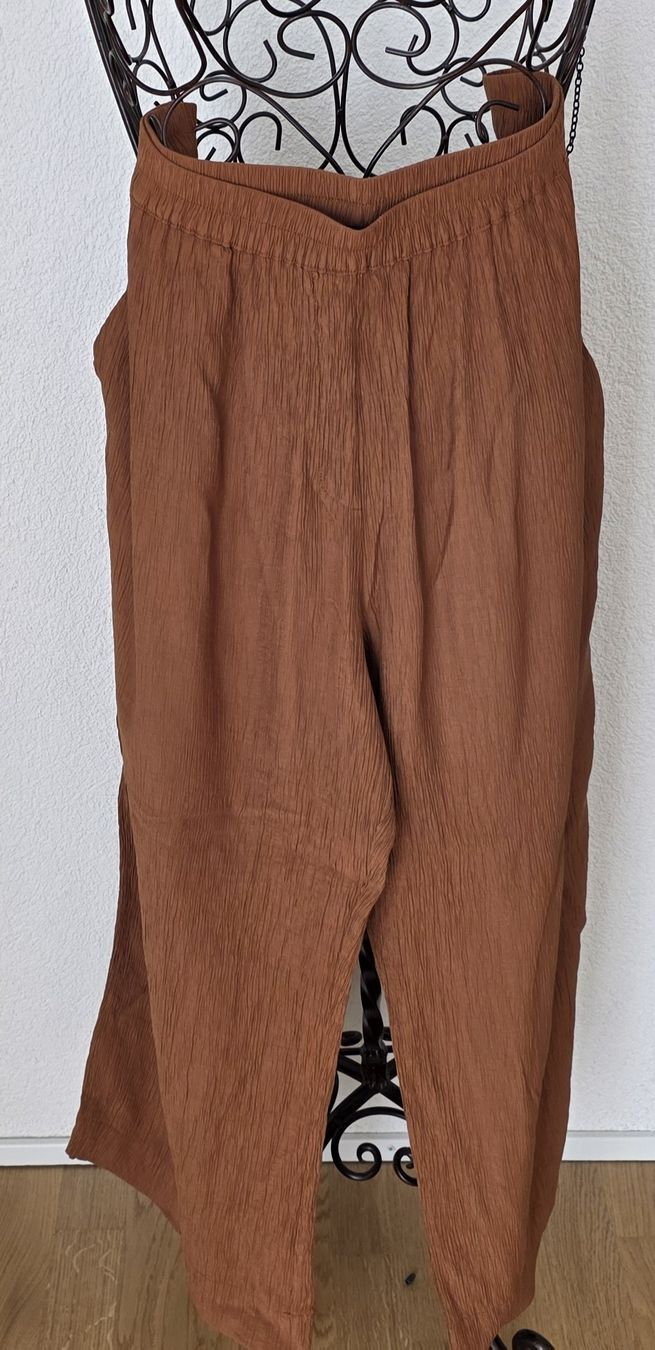 C&A Pantaloni: Damen Hosen braun,Gr.46 – Nuovo (secondo la descrizione) da Frauenfeld venduto da Bleeddragon