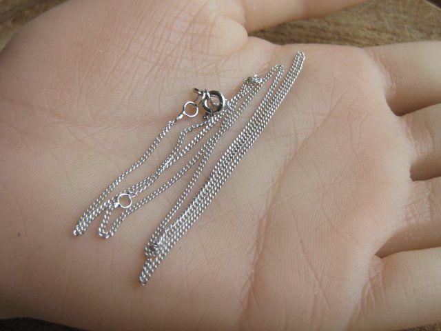 Catenine: Panzerkette Kette Silber 925 / 45 cm / 1.2 mm – Usato da Ermatingen venduto da Decovin 3