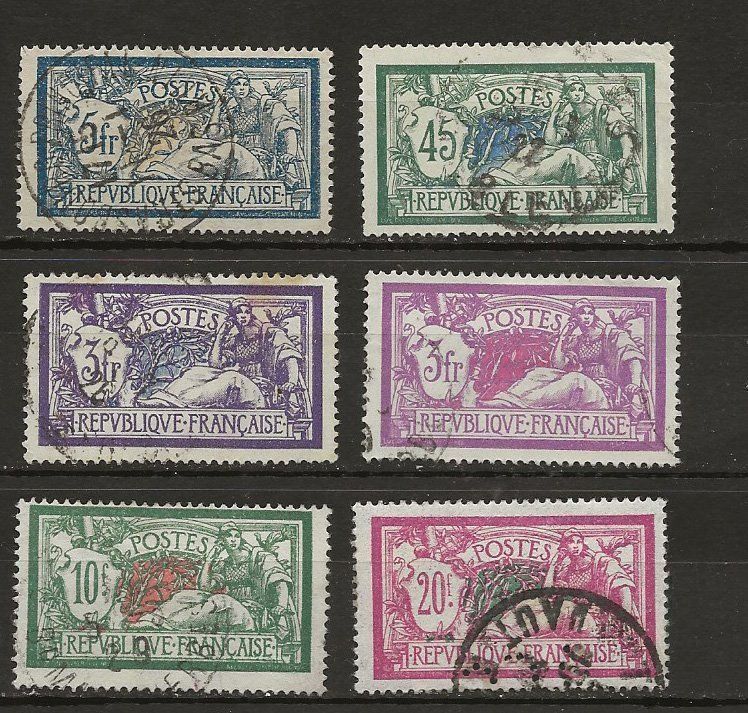 Tutti i francobolli: Merson Lot 1900 belles valeurs – Usato da Sion venduto da PierreP01