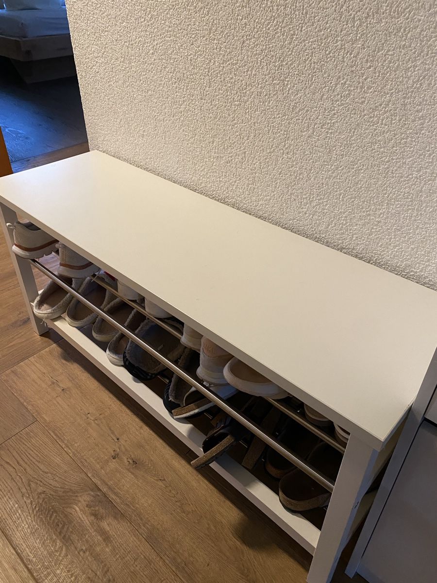 Ikea TJUSIG Schuhbank, weiss (Gebraucht) in Zweisimmen für CHF 20 – nur Abholung auf Ricardo kaufen