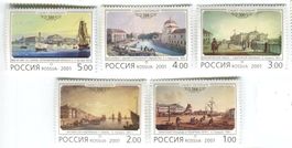 Briefmarken "Sankt Petersburg". Russland