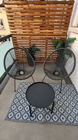 Gartenmöbel Rattan im Set (4 Stühle)