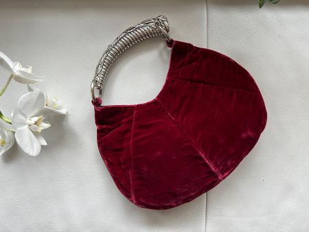 Yves Saint Laurent vintage mombasa velvet bag