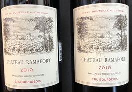 2 x 2010 Château RAMAFORT CRU BOURGEOIS