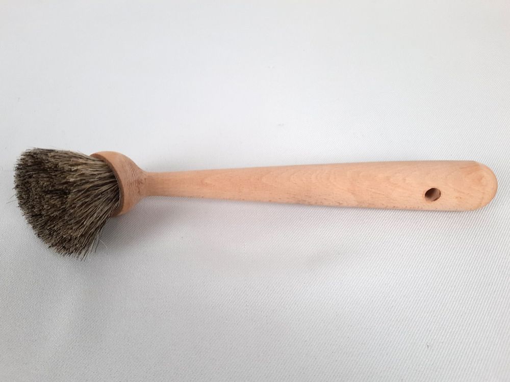 Set De Brosses Chinoises En Argent Sterling 950 Et Crin - Objet Vintage (Occasion)