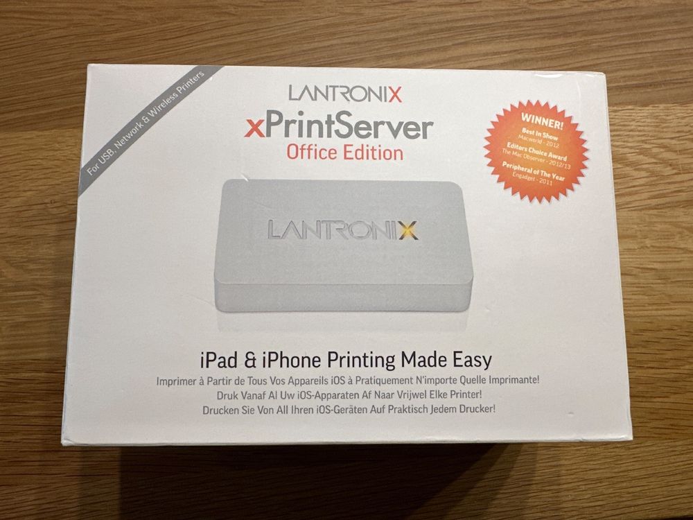 Lantronix x print Server IPhone & IPad printing Kaufen auf Ricardo