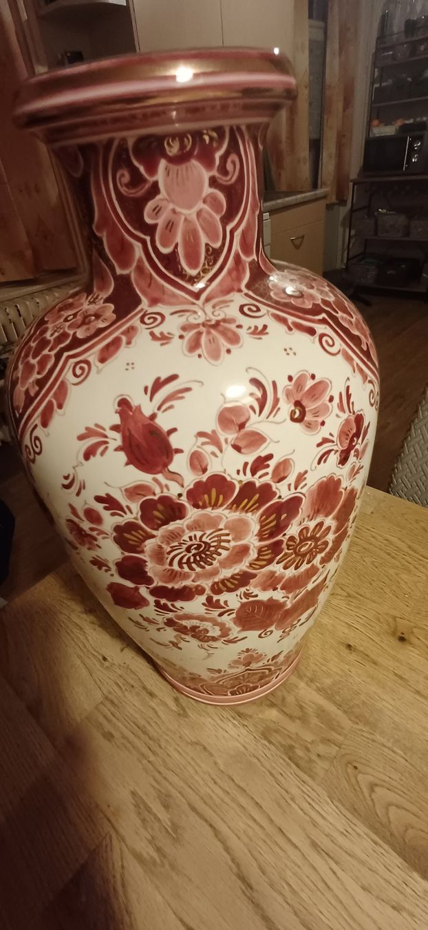 Vasen & Gefässe: Grosse Regina Delfts Vase – Gebraucht aus Flawil von Naphtali 1