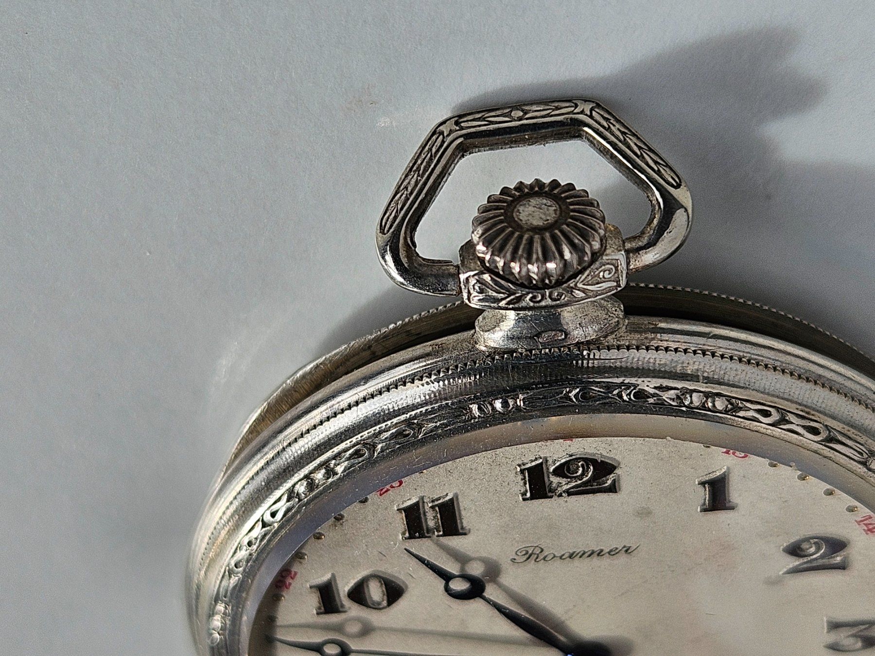 Roamer Orologi: 1L 63 Roamer Silber 0.800 Taschenuhr – Usato da Berikon venduto da mmm21 2