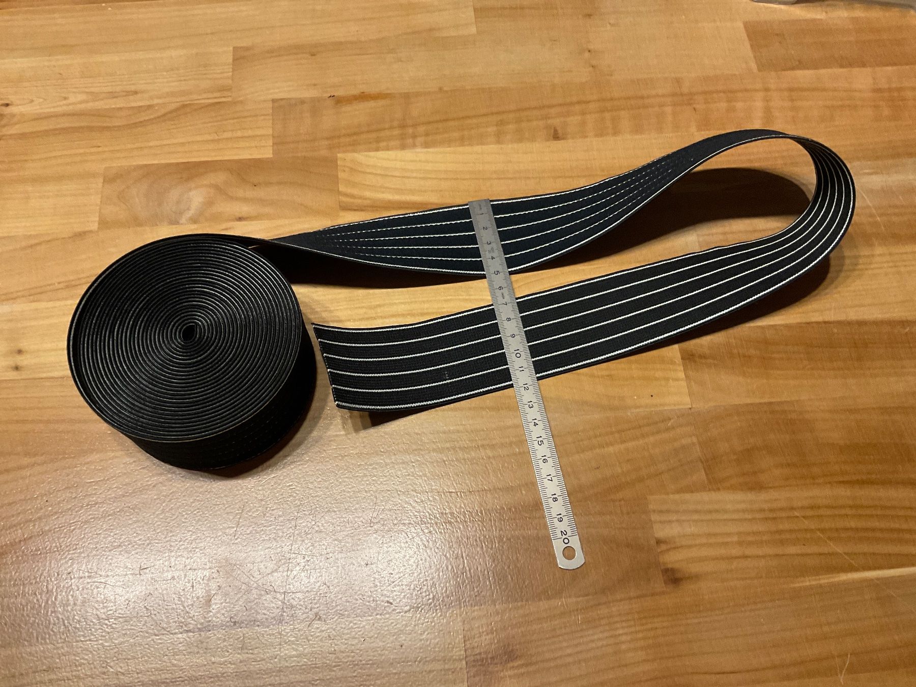Tessuti: Gummiband Webband / 5 Meter lang – Usato da Rümlang venduto da euqinom16