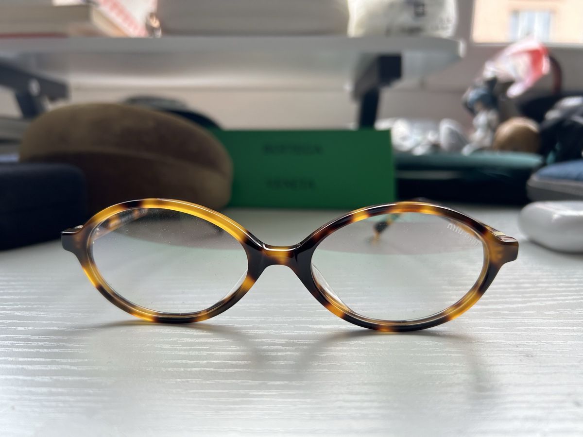Miu Miu Occhiali & Lenti: Miu Miu Glasses, Tortoise shell, Vintage Style Frames – Usato da Zürich venduto da redcoatcuntmovie