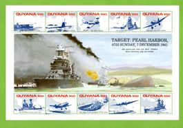 1991 Guyana 50 Jahre gedenken an Pearl Harbor USA
