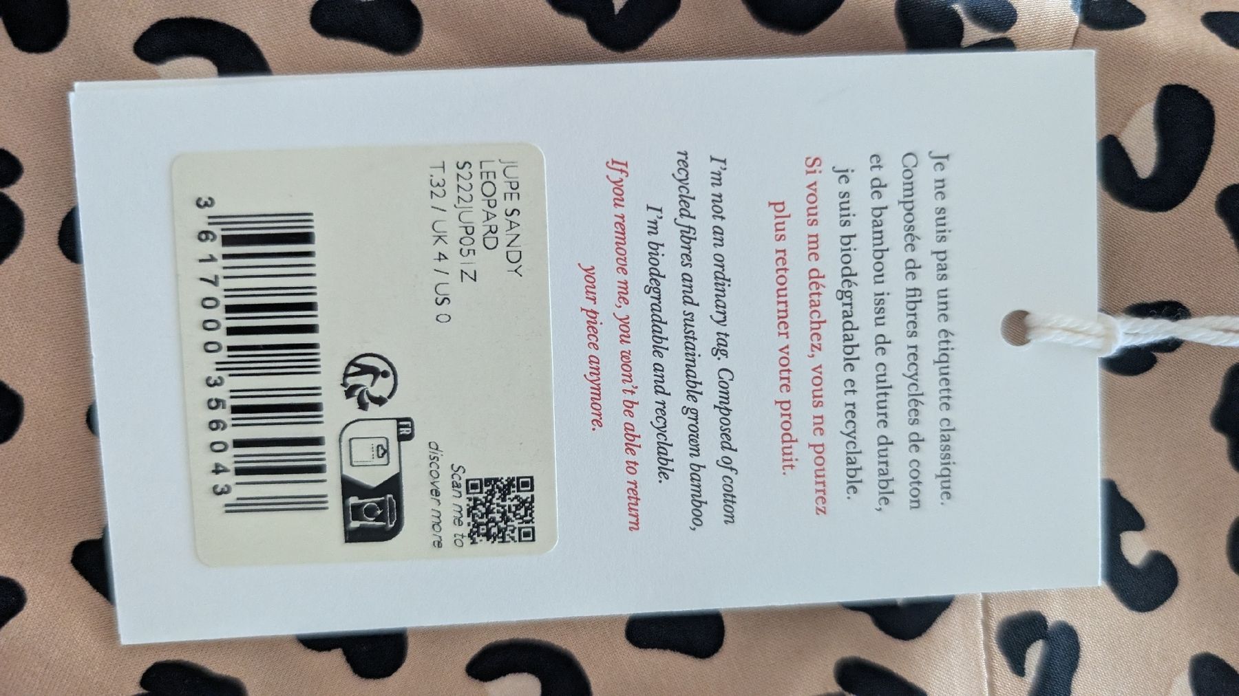 Sandro Vestiti: Sandy Kleid von Sandro in 32 neu  – Nuovo e nell'imballaggio originale da Biberstein venduto da ameliecimador 3