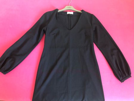 ISABELL LOPÈZ KLEID, GR. 40, DUNKELBLAU, BEQUEM, HERBST