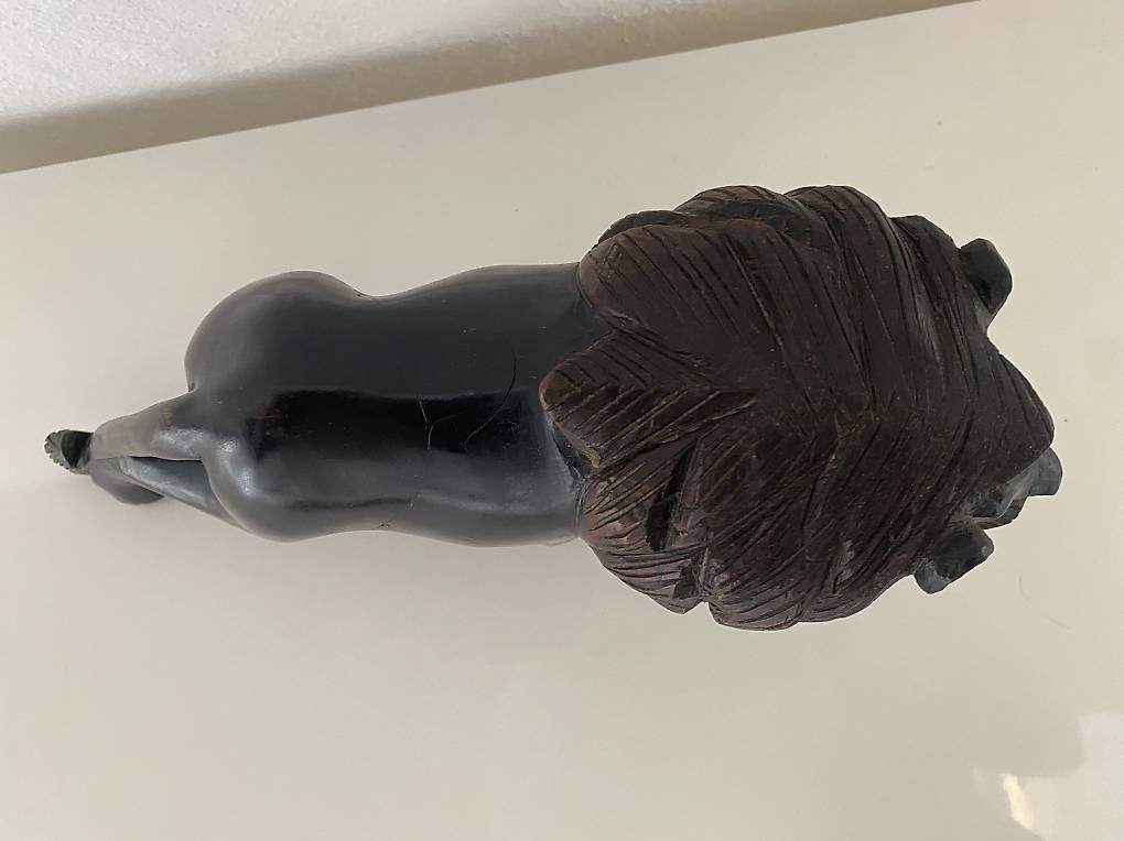 Sculture & Statue: Löwe Echtholz Länge 37cm Kunstobjekt aus Kenia – Usato da Oetwil an der Limmat venduto da Prinzaessli123 1