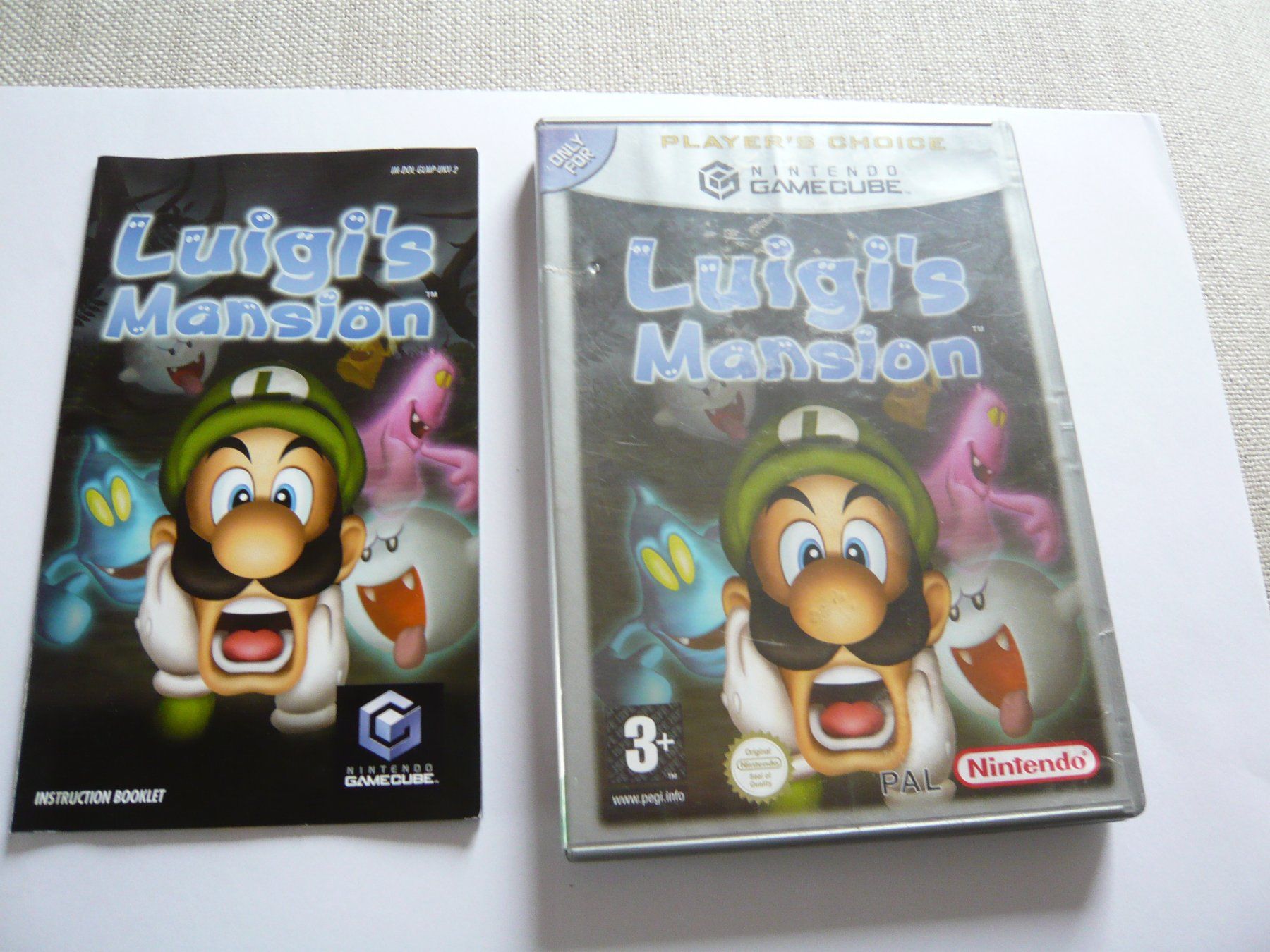Nintendo Spiele: JEUX NINTENDO GAMECUBE LUIGI'S MANSION 2001 2002 – Gebraucht aus Echallens von